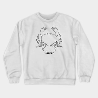 Cancer Design Crewneck Sweatshirt